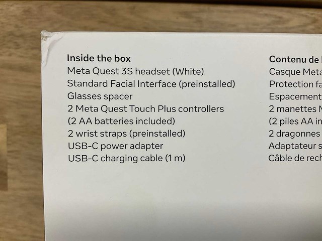 Metaquest 3s vr headset - afbeelding 2 van  2