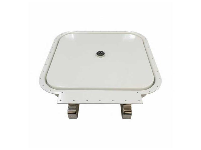 Metastyle type approval wt a30 fd stainless steel opening hatch 490 x 430 mm - 379480 - afbeelding 2 van  7