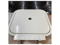 Metastyle type approval wt a30 fd stainless steel opening hatch 490 x 430 mm - 379480 - afbeelding 3 van  7