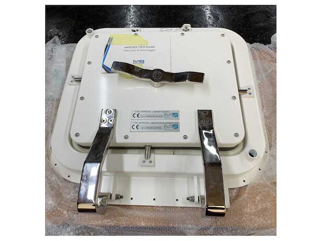 Metastyle type approval wt a30 fd stainless steel opening hatch 490 x 430 mm - 379480 - afbeelding 4 van  7