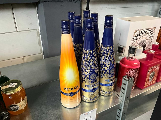 Metaxa sterke drank (7x) limited edition - afbeelding 1 van  2
