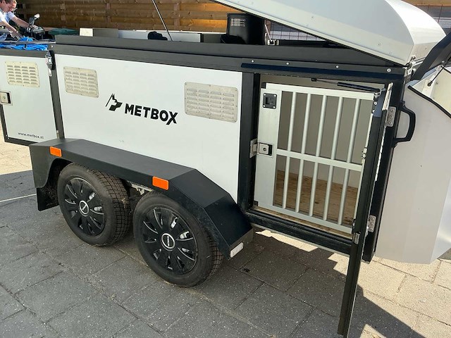 Metbox 4vaks honden aanhangwagen - afbeelding 3 van  28