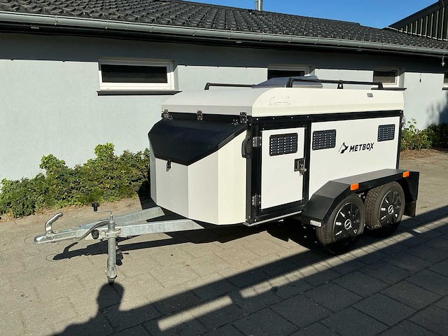 Metbox 4vaks honden aanhangwagen - afbeelding 10 van  28