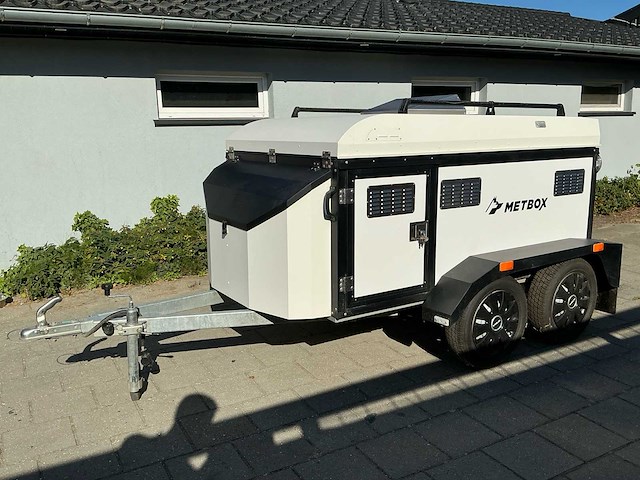 Metbox 4vaks honden aanhangwagen - afbeelding 11 van  28