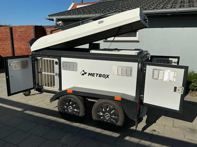 Metbox 4vaks honden aanhangwagen - afbeelding 22 van  28