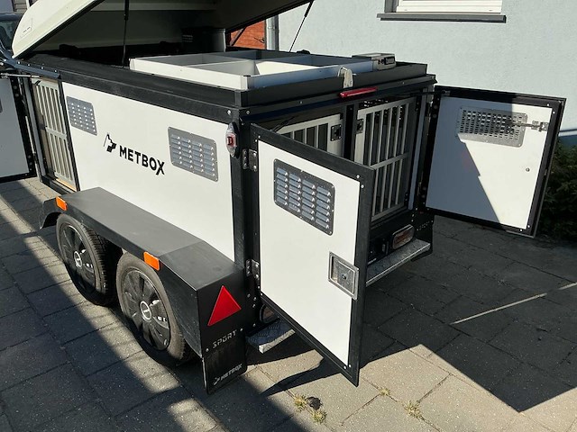 Metbox 4vaks honden aanhangwagen - afbeelding 23 van  28