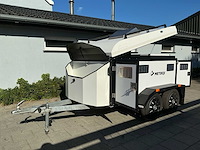 Metbox 4vaks honden aanhangwagen