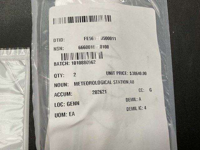 Meteorological station automatic - afbeelding 6 van  6