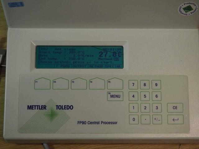 Metler toledo - fp90 - central processor - afbeelding 2 van  5