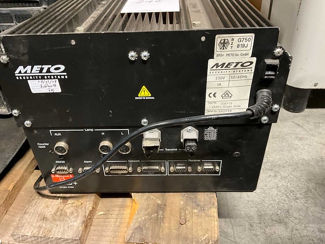 Meto em3+dual aisle security systeem - afbeelding 4 van  4