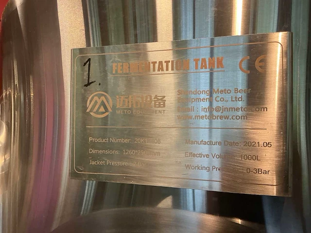 Meto/ mueller fermentatie tank (5x) - afbeelding 10 van  28