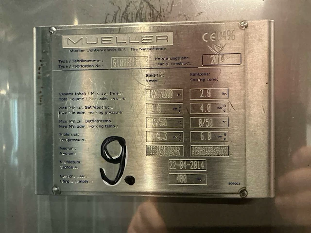 Meto/ mueller fermentatie tank (5x) - afbeelding 27 van  28
