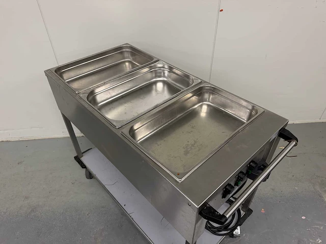 Metos - 2020 - 3x 1/1 gn - bain-marie wagen - afbeelding 2 van  8