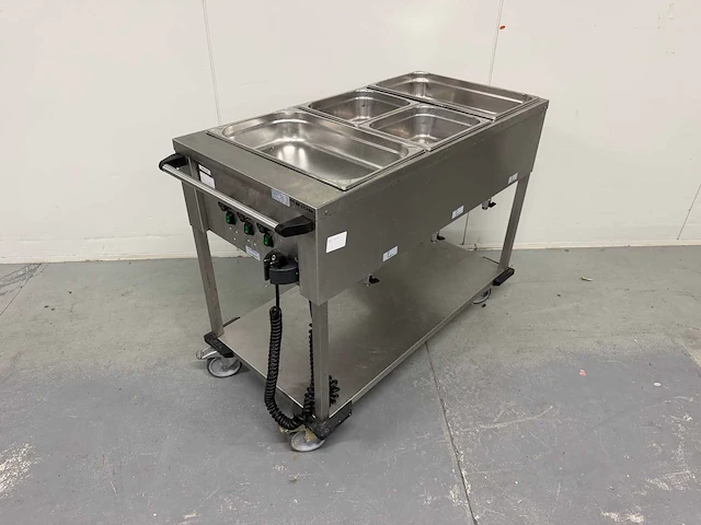 Metos - 2020 - 3x 1/1 gn - bain-marie wagen - afbeelding 1 van  7