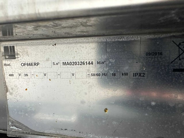 Metos - of66erp - elektrische friteuse - afbeelding 7 van  7