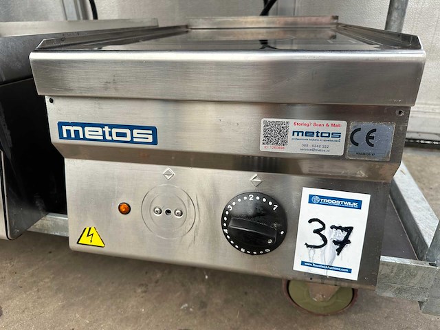 Metos - ov64ep - kookplaat - afbeelding 2 van  5