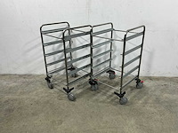 Metos - regaalwagen (2x) - afbeelding 1 van  4