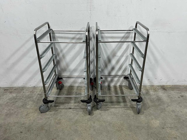 Metos - regaalwagen (2x) - afbeelding 2 van  4