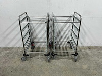 Metos - regaalwagen (2x) - afbeelding 2 van  4