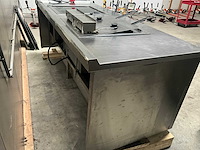 Metos - rvs - horeca-bakwand / kookunit (werktafel) - afbeelding 9 van  15