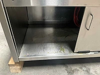 Metos - rvs - horeca-bakwand / kookunit (werktafel) - afbeelding 1 van  18