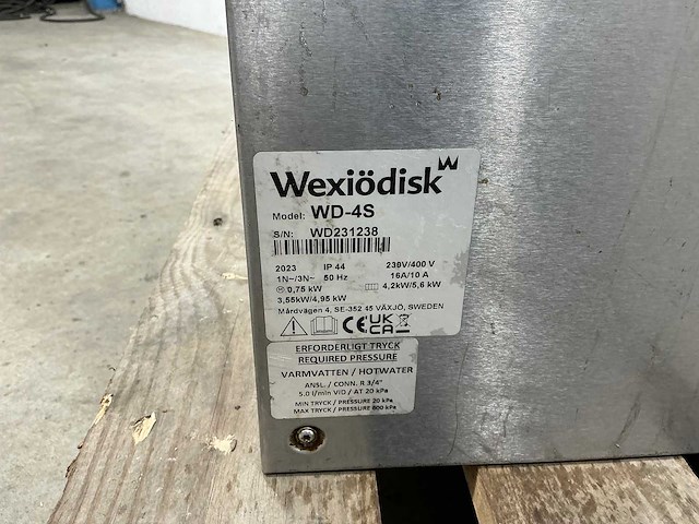 Metos - wd-4s - korvenvaatwasmachine - afbeelding 7 van  7