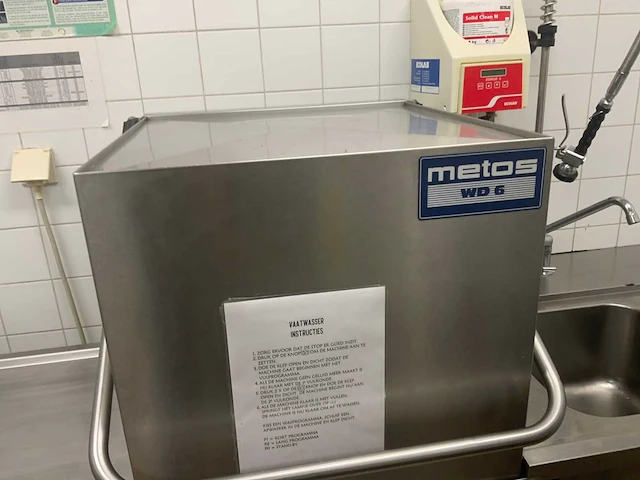 Metos - wd6 - korvenvaatwasmachine - afbeelding 4 van  10