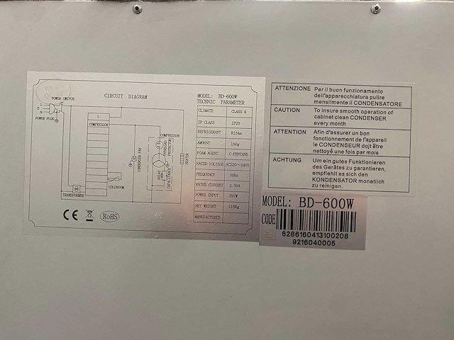 Metos - xxl vriezer - afbeelding 8 van  24