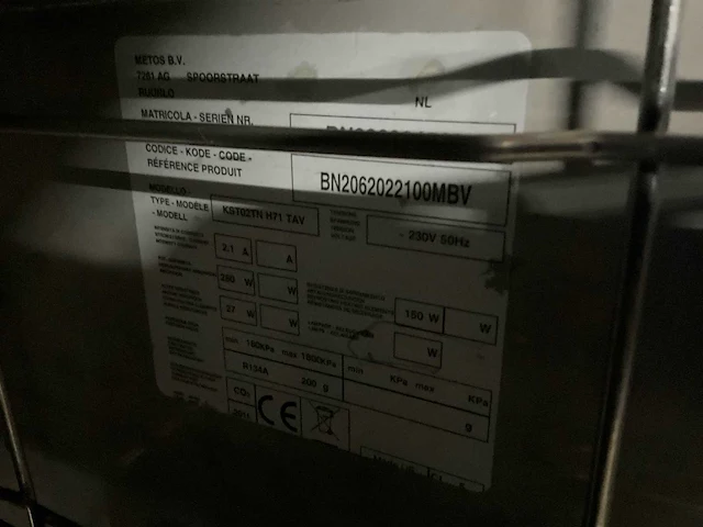 Metos bn0202 koelwerkbank - afbeelding 6 van  6