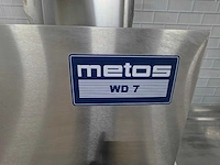 Metos by rhima - wd-7 - korvenvaatwasmachine compleet met rvs aan en afvoertafel - afbeelding 4 van  18