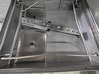 Metos by rhima - wd-7 - korvenvaatwasmachine compleet met rvs aan en afvoertafel - afbeelding 8 van  18