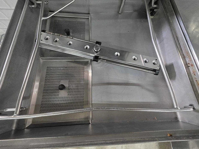 Metos by rhima - wd-7 - korvenvaatwasmachine compleet met rvs aan en afvoertafel - afbeelding 9 van  18