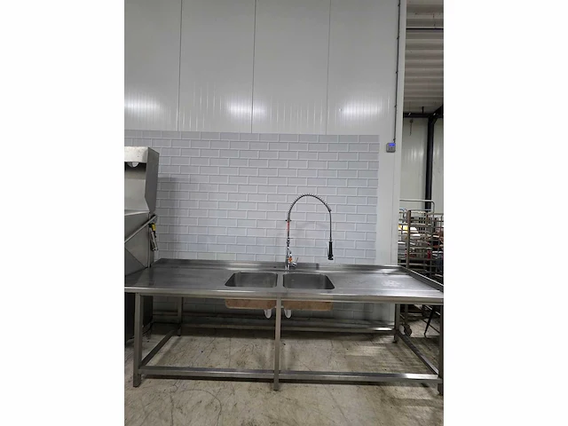 Metos by rhima - wd-7 - korvenvaatwasmachine compleet met rvs aan en afvoertafel - afbeelding 16 van  18