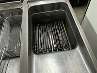 Metos d9422/10 frem dubbele friteuse - afbeelding 9 van  12