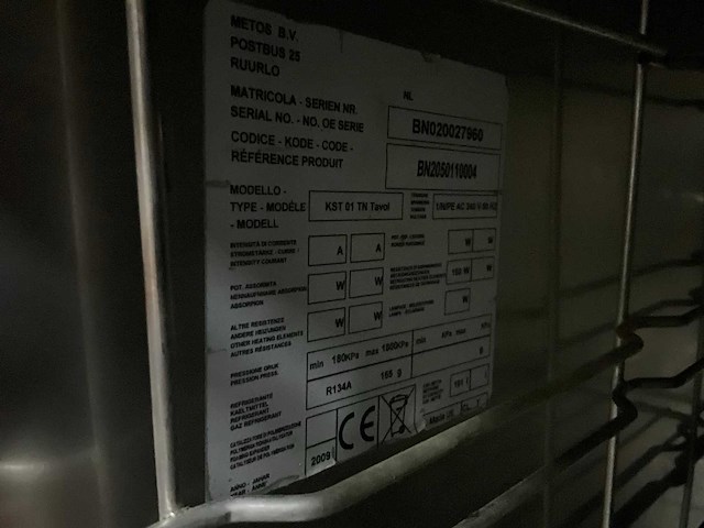 Metos kst 01 tn tavol koelwerkbank - afbeelding 5 van  5