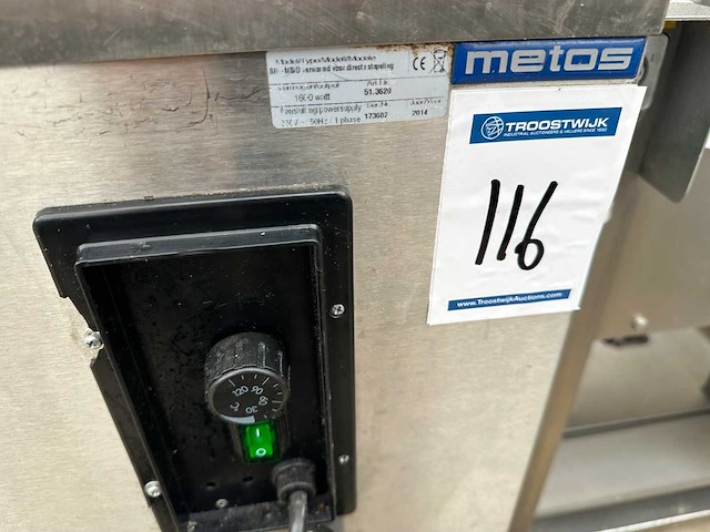 Metos warmhoud wagen - afbeelding 3 van  6
