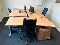Metra en steelcase werkplek (3x) - afbeelding 9 van  15