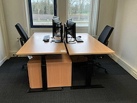 Metra en steelcase werkplek (3x) - afbeelding 9 van  13