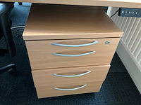 Metra en steelcase werkplek (4x) - afbeelding 11 van  16