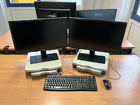 Metra en steelcase werkplek (4x) - afbeelding 12 van  16