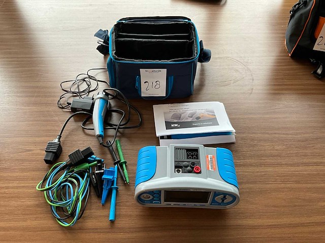 Metrel eurotestxe mi3102 bt installatietester - afbeelding 1 van  9