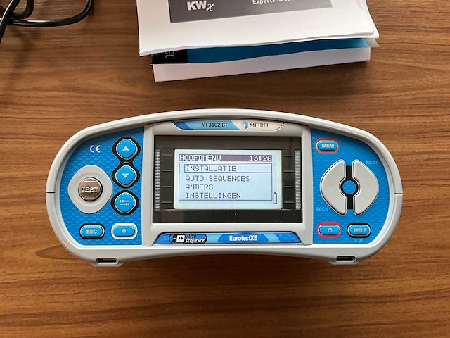 Metrel eurotestxe mi3102 bt installatietester - afbeelding 4 van  9