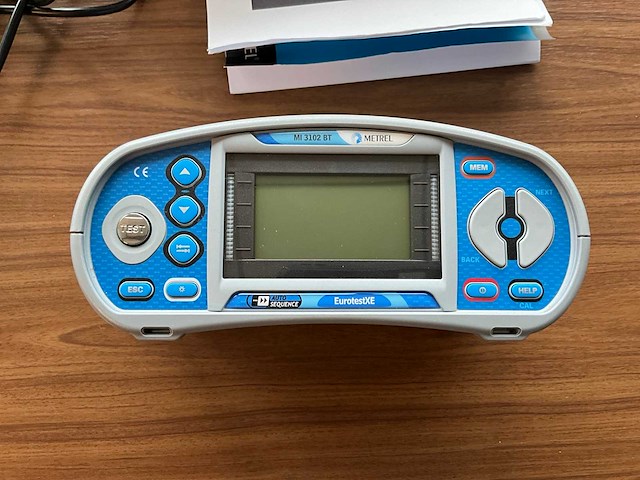 Metrel eurotestxe mi3102 bt installatietester - afbeelding 2 van  9
