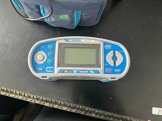 Metrel mi 3102 bt – eurotestxe installatietester (elektra) - afbeelding 2 van  5