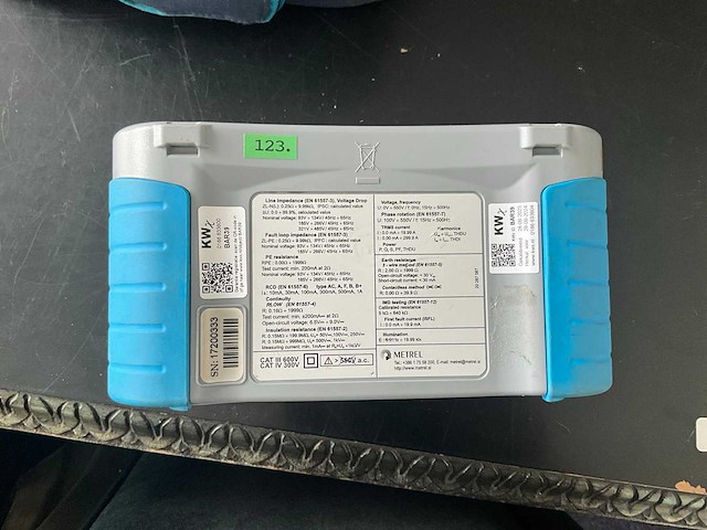 Metrel mi 3102 bt – eurotestxe installatietester (elektra) - afbeelding 3 van  5