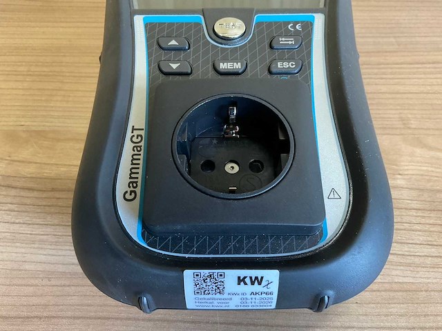 Metrel mi 3311 gammagt apparaattester - afbeelding 10 van  11