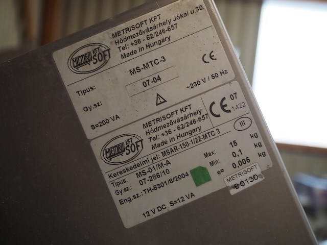 Metrisoft kft / sato - afbeelding 13 van  13