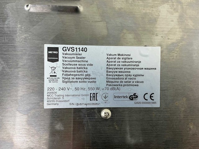 Metro - seal apparaat - afbeelding 4 van  4