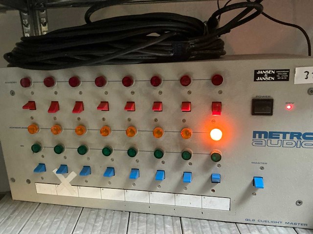Metro audio cuelight set - afbeelding 4 van  7
