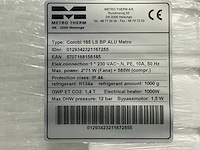 Metro combi 185 bp ls alu warmtepomp binnendeel - afbeelding 3 van  3